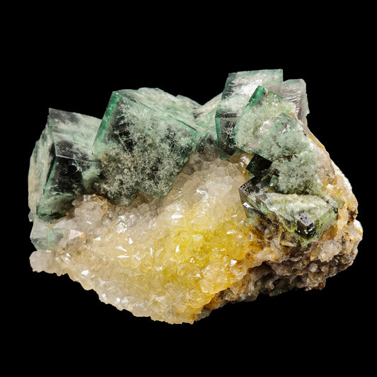 Fluorite Natural Mineral Specimen.  # GG16