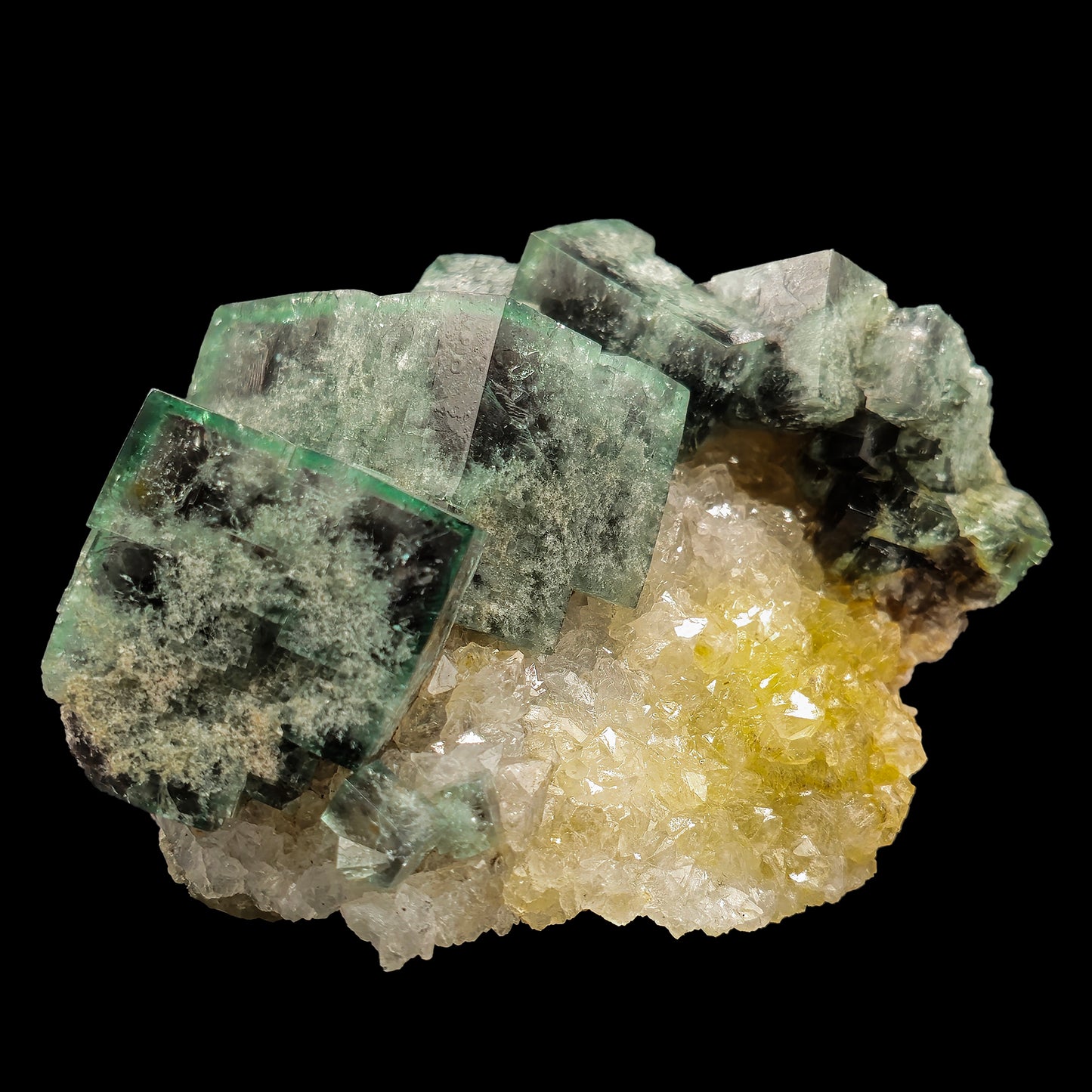 Fluorite Natural Mineral Specimen.  # GG16