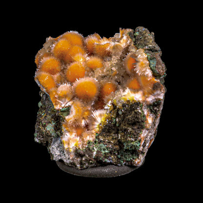 Thomsonite Orange Rare Find Natural Mineral Specimen # B 6855