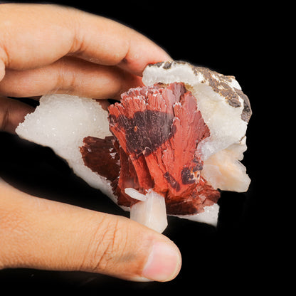 Red Heulandite Natural Mineral Specimen 