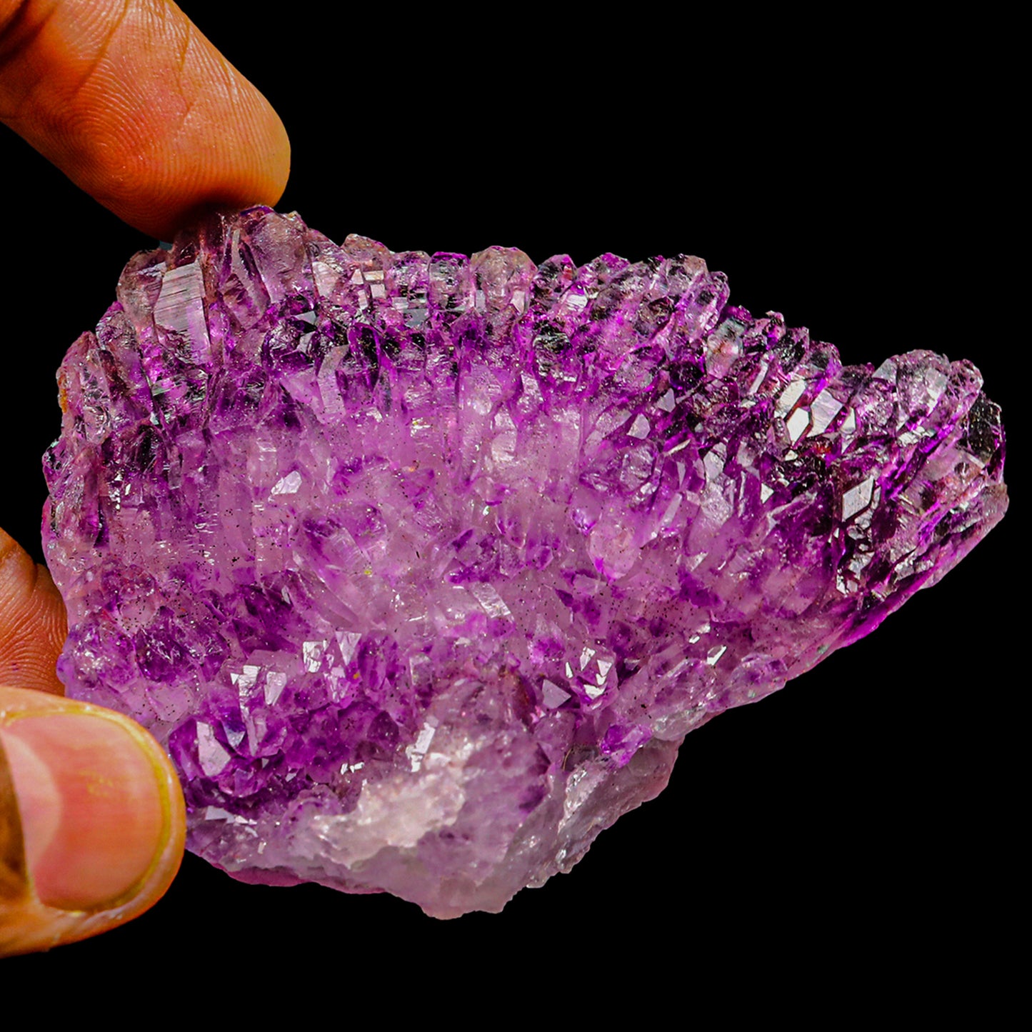 Rare Amethyst from Karur Natural Mineral Specimen # B 6872