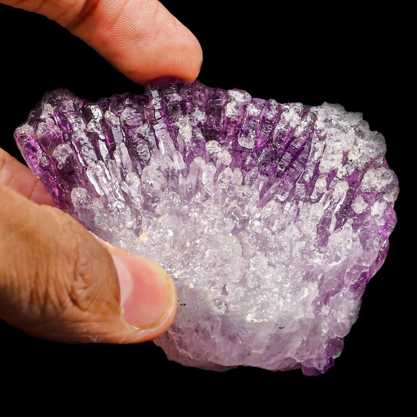 Rare Amethyst from Karur Natural Mineral Specimen # B 6872