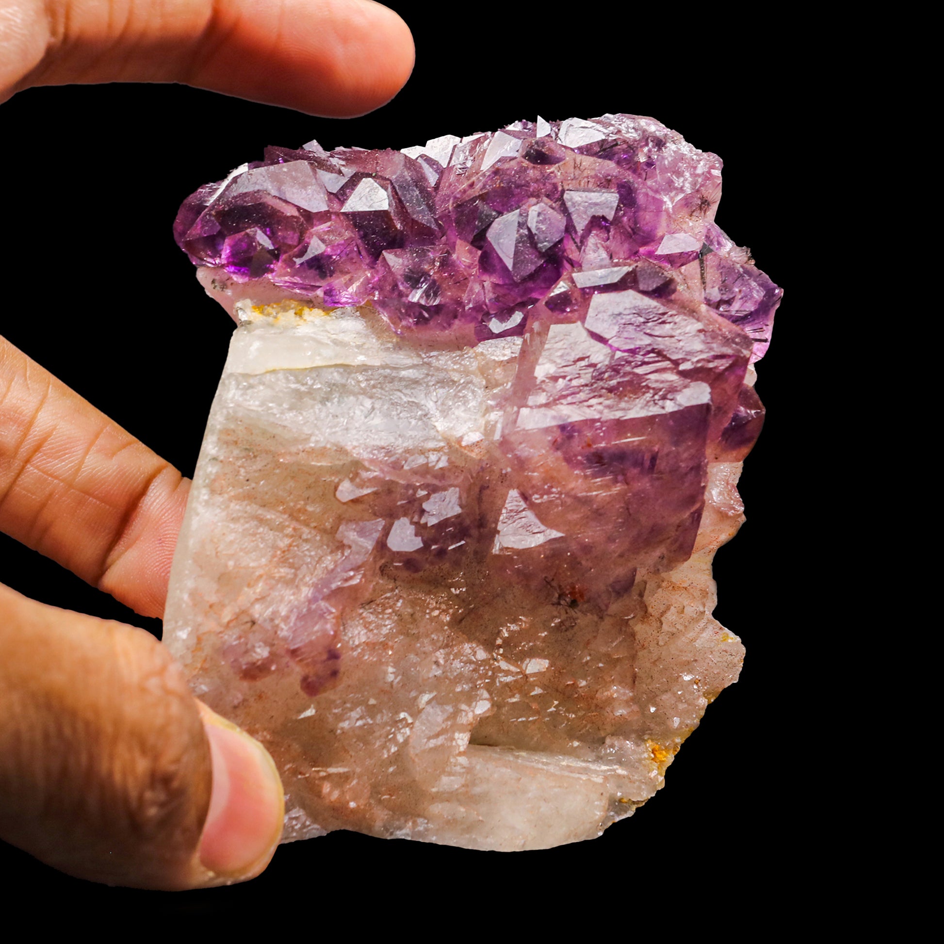 Rare Amethyst from Karur Natural Mineral Specimen # B 6876