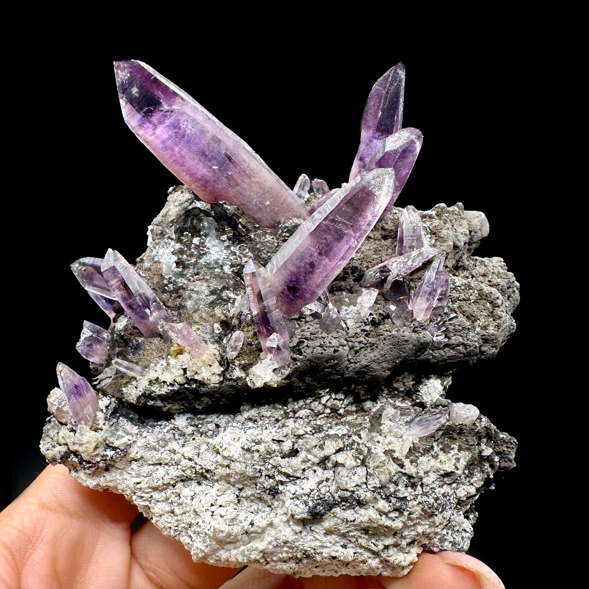 Amethyst Natural Mineral Specimen # JPL14