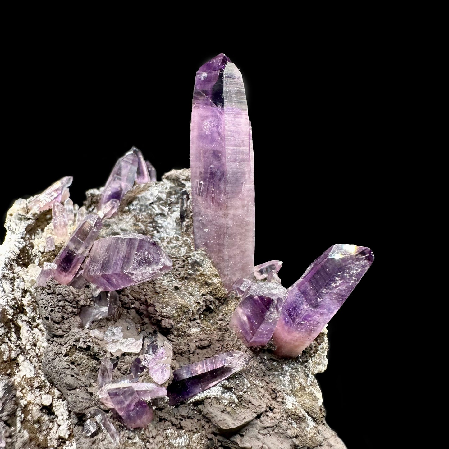 Amethyst Natural Mineral Specimen # JPL14