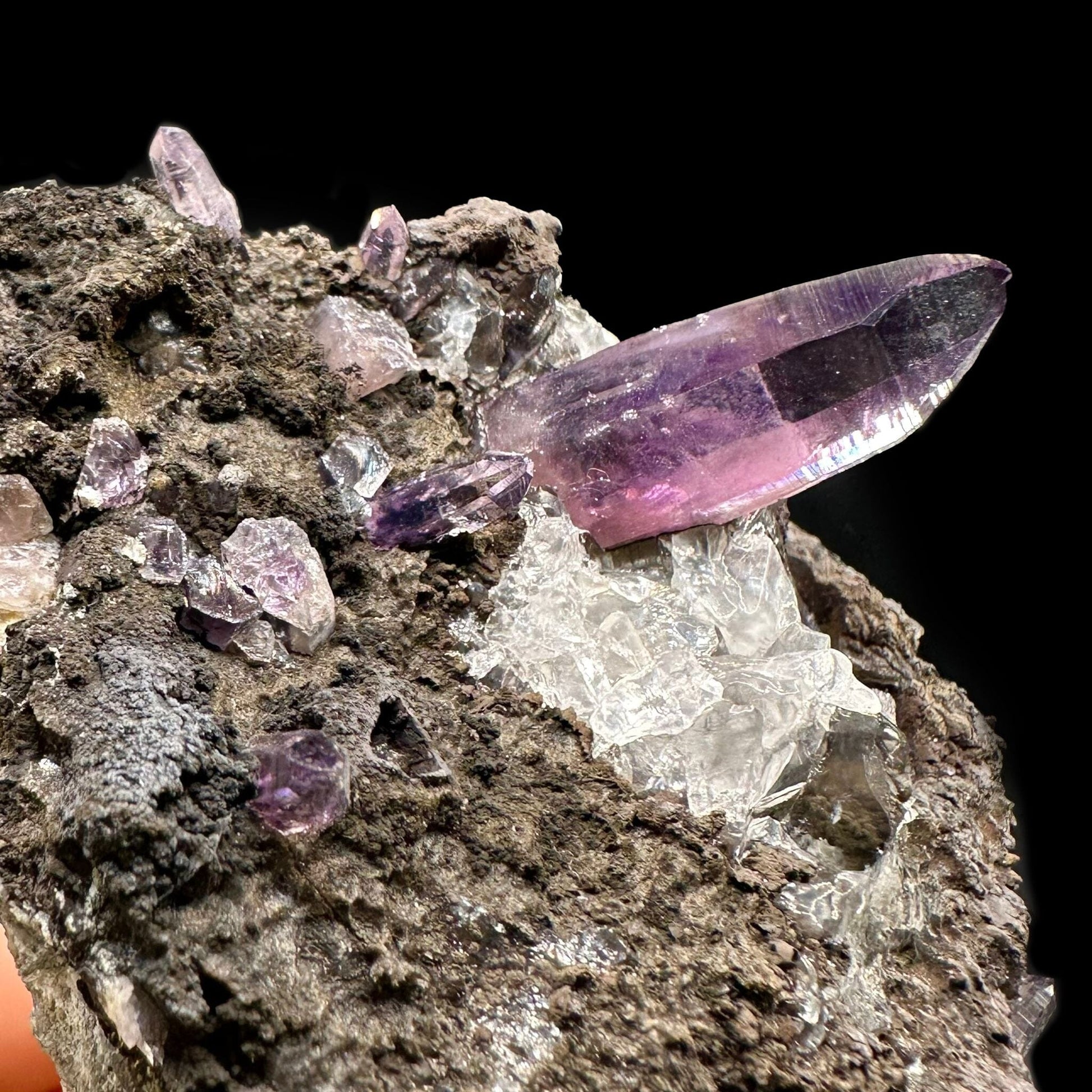 Amethyst Natural Mineral Specimen # JPL15