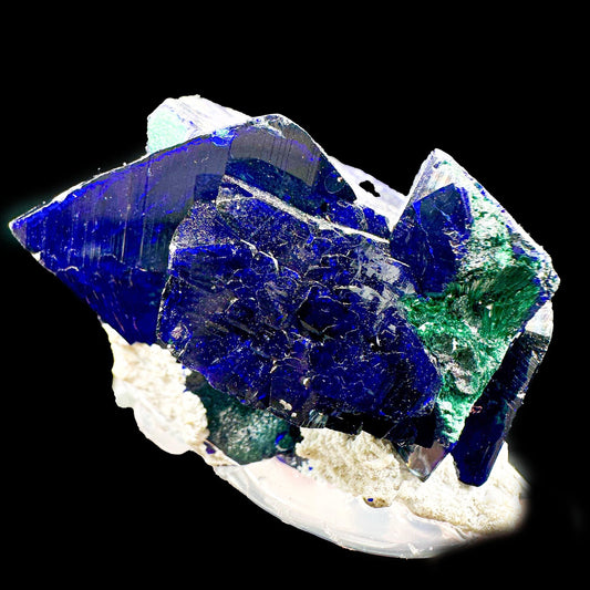 Azurite-malachite Natural Mineral Specimen # JPL2