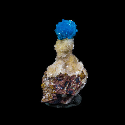 Cavansite on Heulandite (Rare Find) Natural Mineral Specimen # B 6950 Cavansite Superb Minerals 