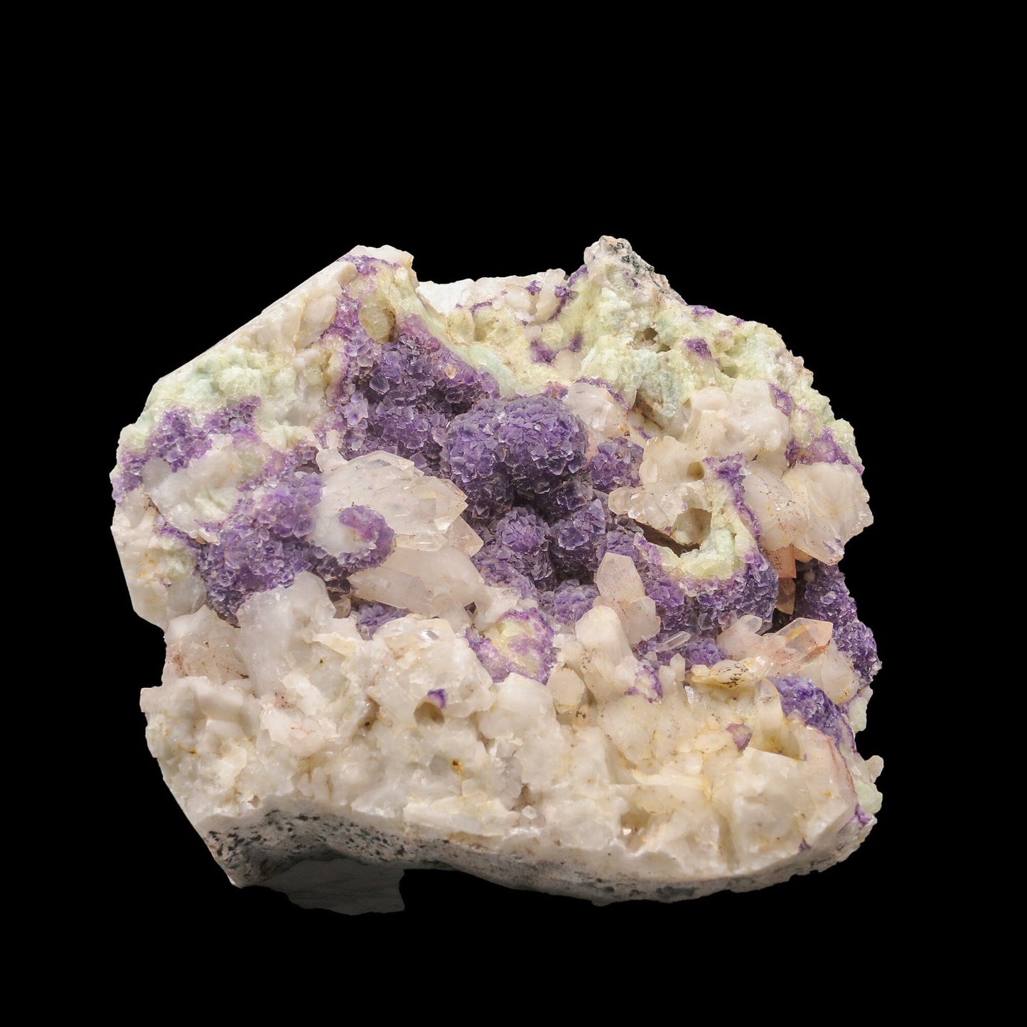 Fluorite With Quartz Rare Natural mineral Specimen # B 6871