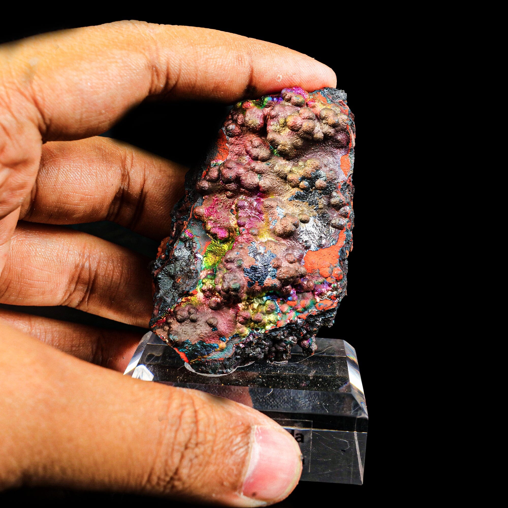 Iridescent Rainbow Goethite Specimen shops