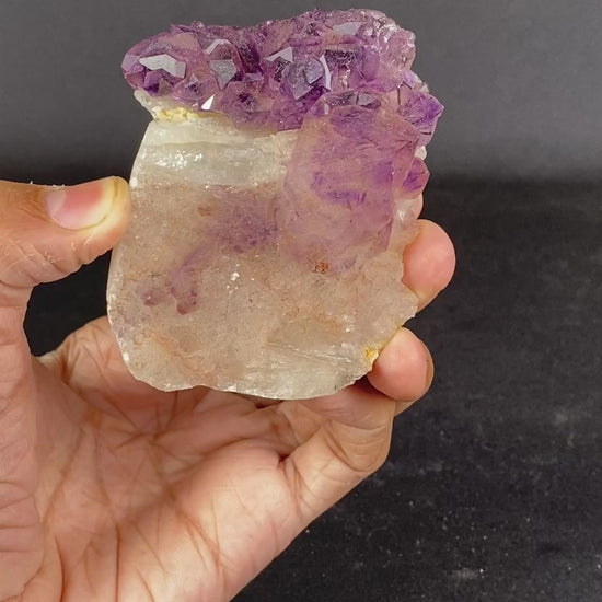 Rare Amethyst from Karur Natural Mineral Specimen # B 6876