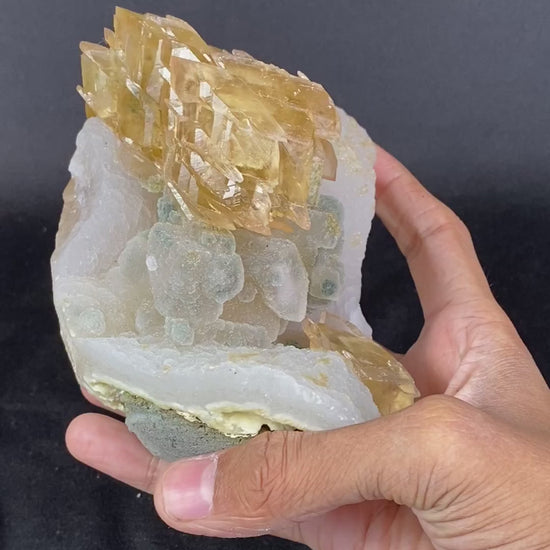 Calcite Rare New Find Natural Mineral Specimen # B 6862 