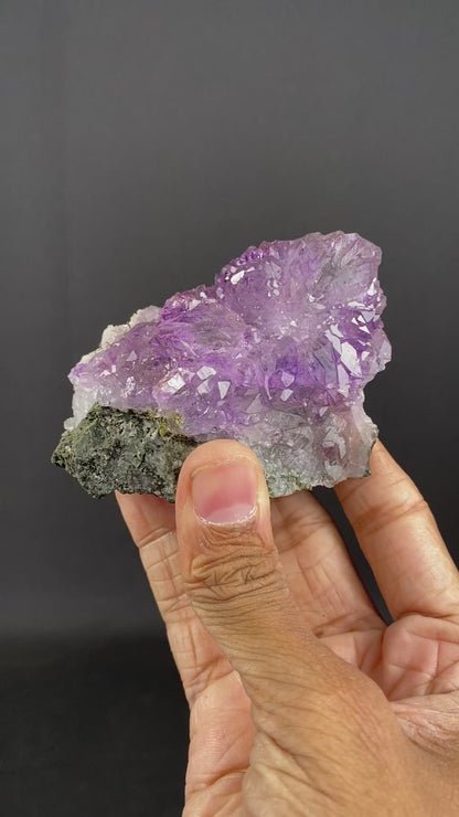 Rare Amethyst from Karur Natural Mineral Specimen # B 6854