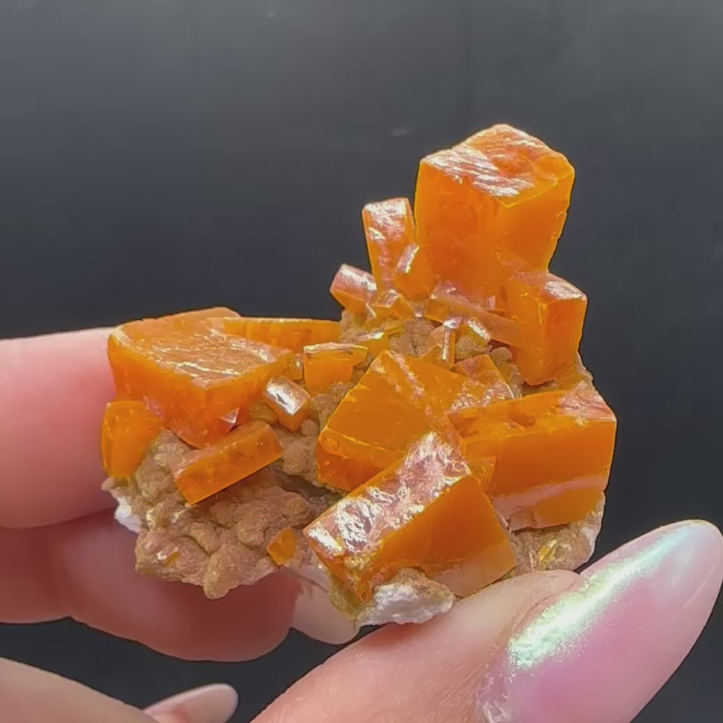 Wulfenite Natural Mineral Specimen # JPL10