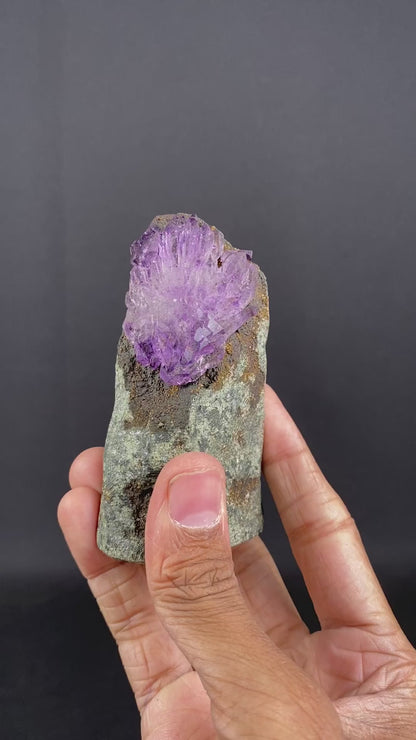 Rare Amethyst from Karur Natural Mineral Specimen # B 6856