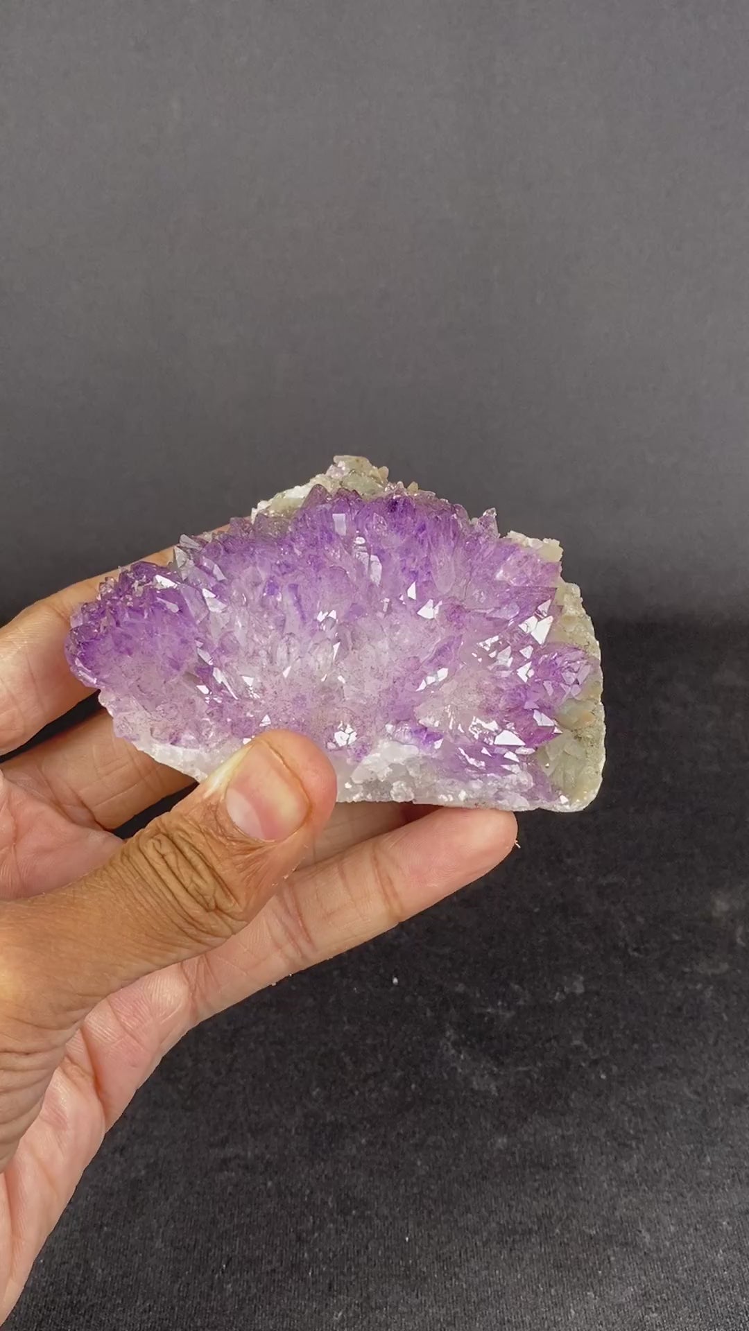 Rare Amethyst from Karur Natural Mineral Specimen # B 6868