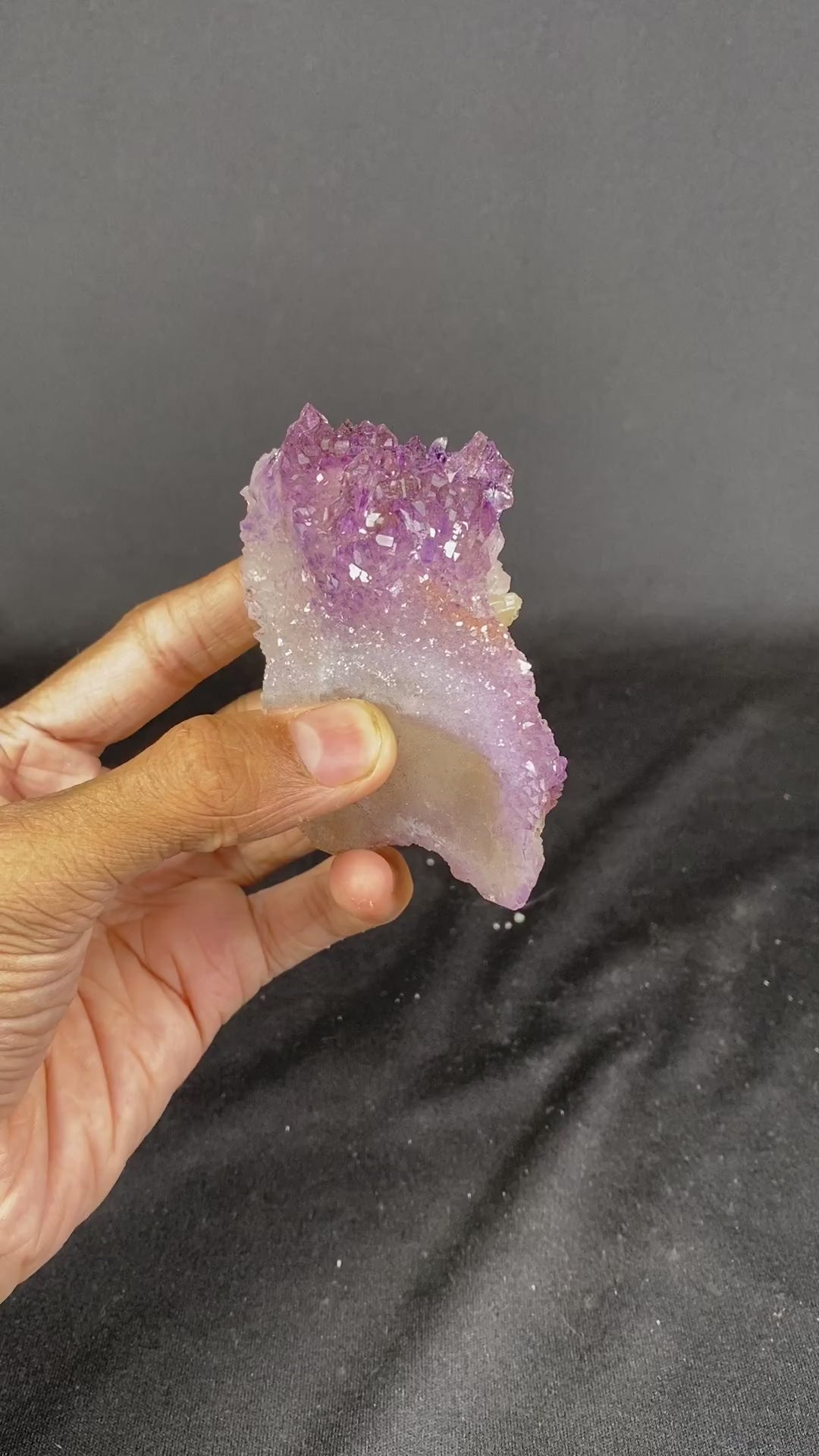 Rare Amethyst from Karur Natural Mineral Specimen # B 6863