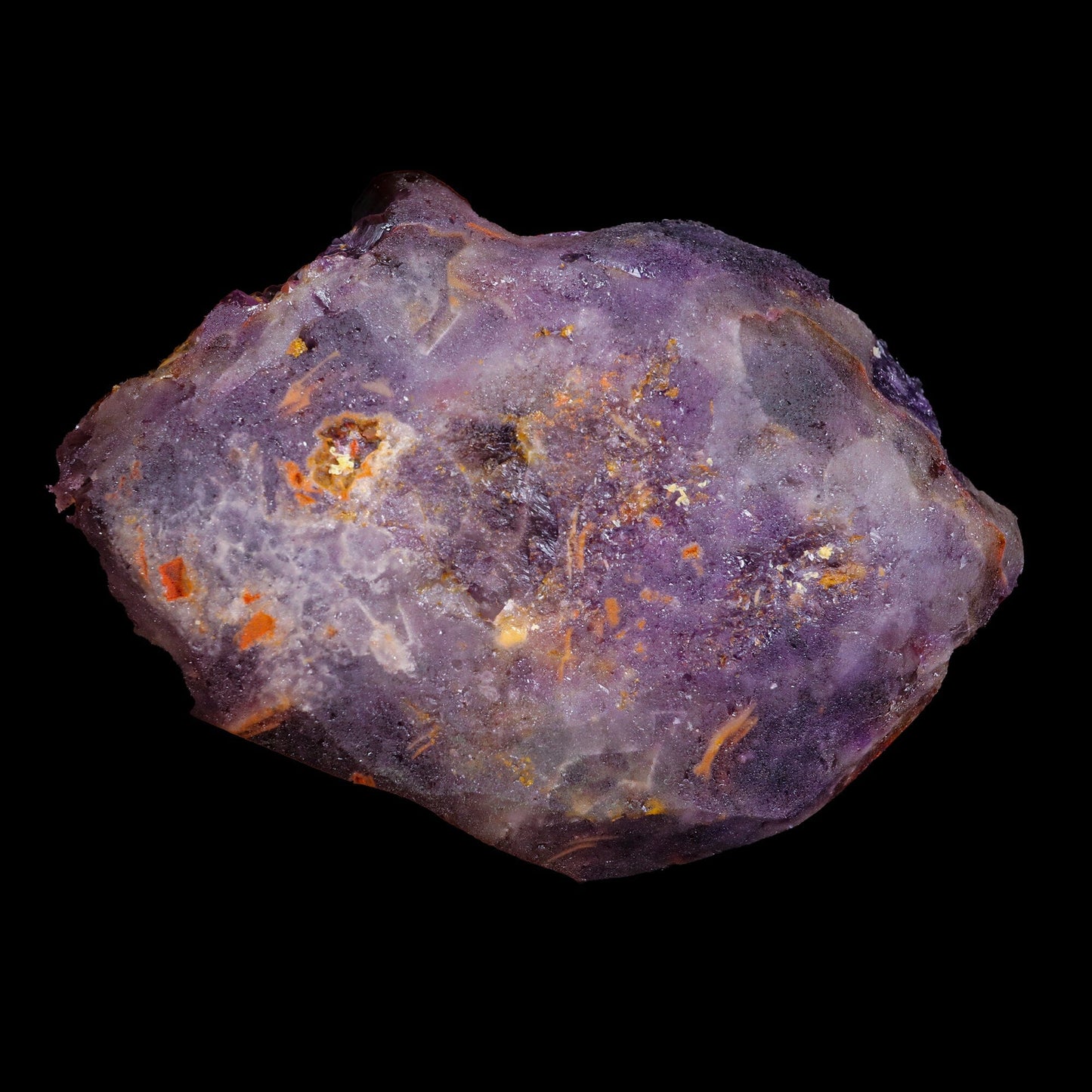 Rare Alien Amethyst with Red Hematite Natural Mineral Specimen # B 6949 Amethsty Superb Minerals 