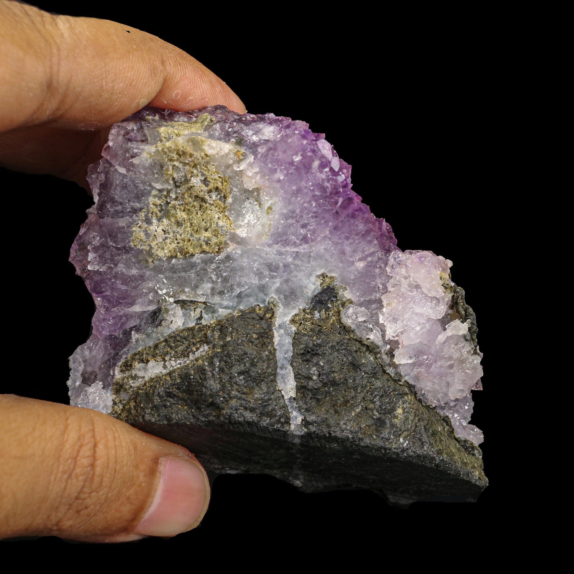 Rare Amethyst from Karur Natural Mineral Specimen # B 6854