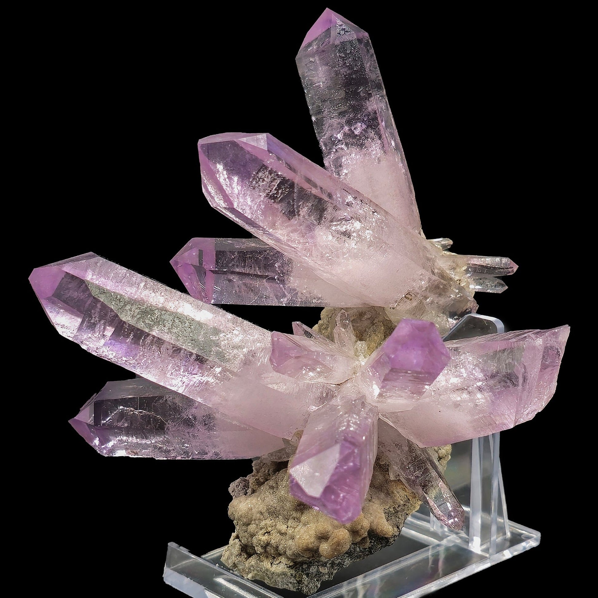 Rare Amethyst Natural Mineral Specimen.  # GG10