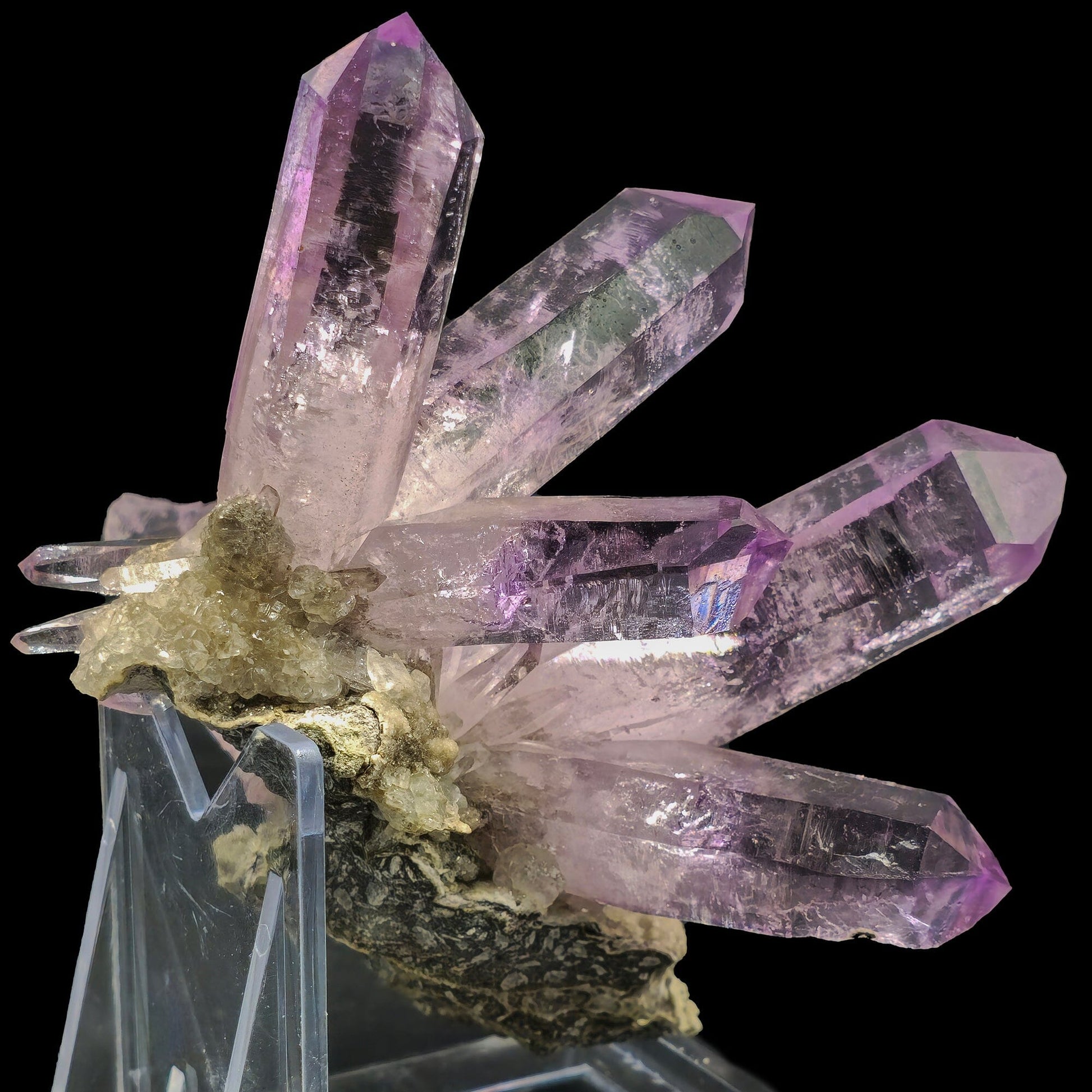 Rare Amethyst Natural Mineral Specimen.  # GG10