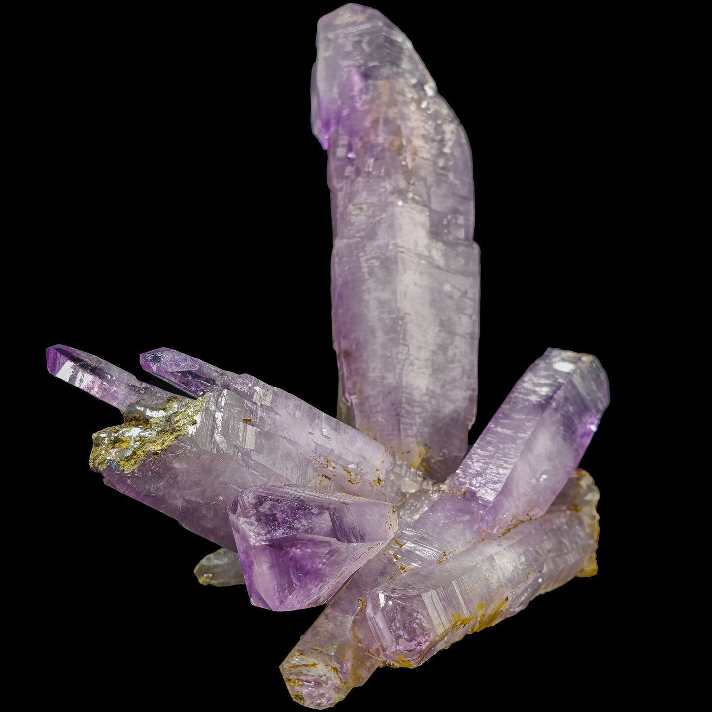 Rare Amethyst Natural Mineral Specimen. # GG12 Calcite Superb Minerals 