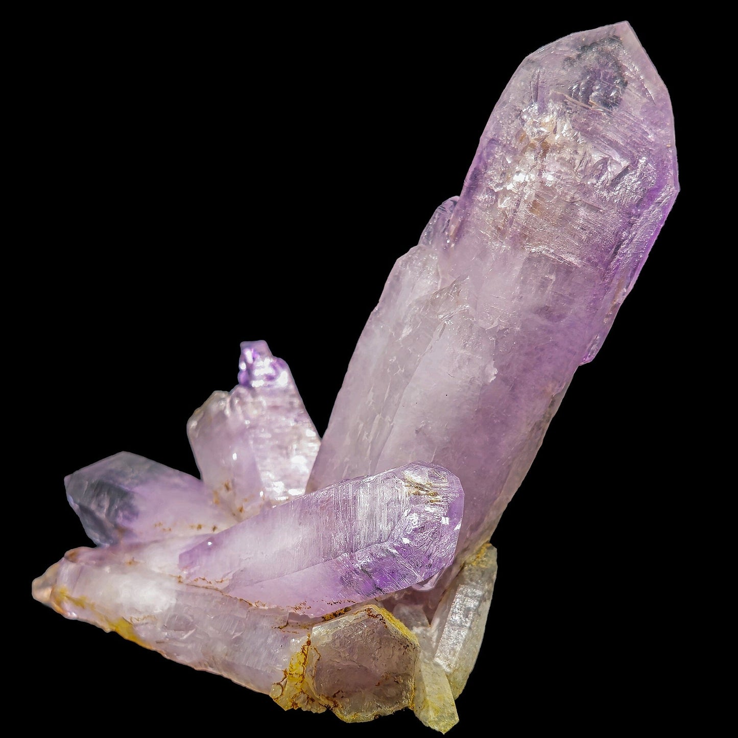 Rare Amethyst Natural Mineral Specimen. # GG12 Calcite Superb Minerals 