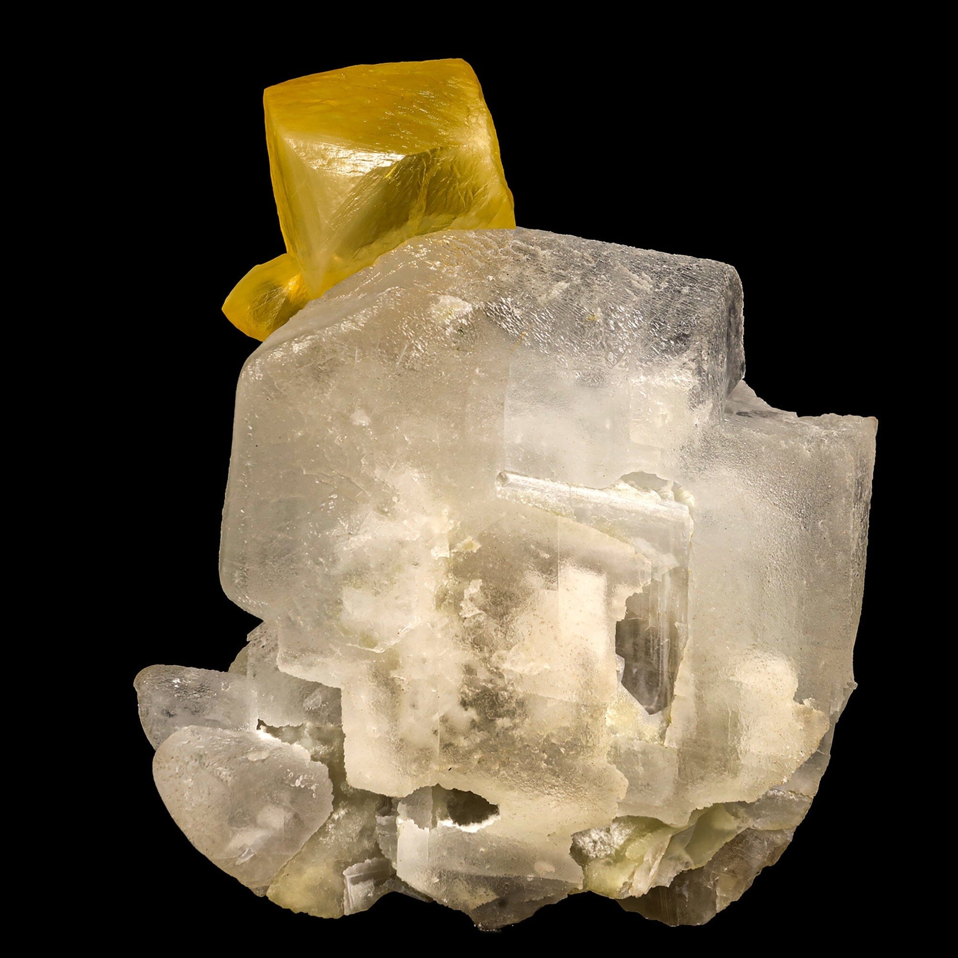 Rare Calcite on Barite Natural Mineral Specimen # B 6905 (USA) Calcite Superb Minerals 