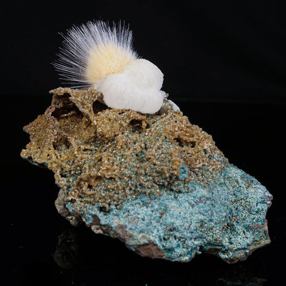 Rare New Find Thomsonite with Mesolite Natural Mineral Specimen # B 6839 Thomsonite Superb Minerals 