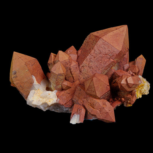 Red Quartz cluster Natural Mineral Specimen