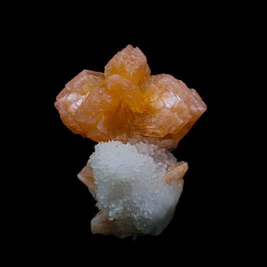 Stilbite With Chalcedony Natural Mineral Specimen # B 6885 Stilbite Superb Minerals 