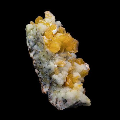 Stilbite With Chalcedony Natural Mineral Specimen # B 6897