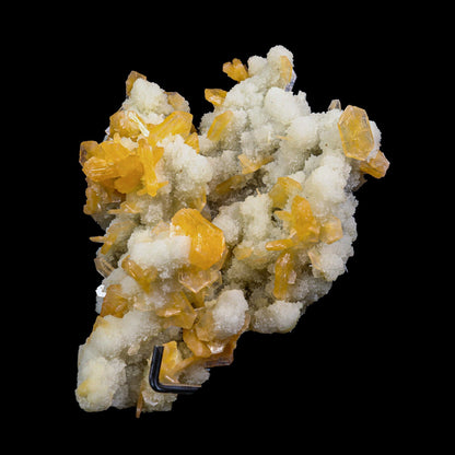 Stilbite With Chalcedony Natural Mineral Specimen # B 6897