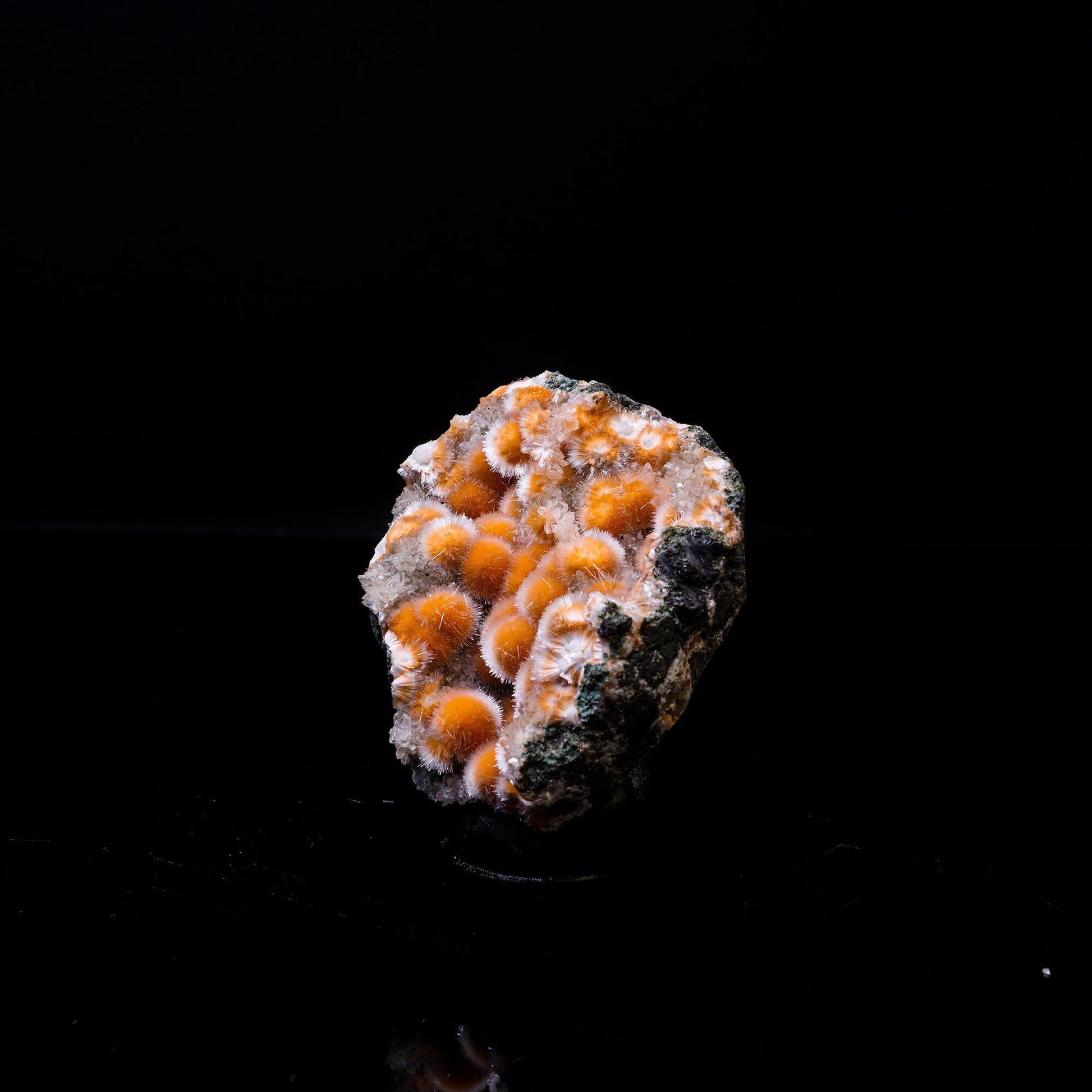 Thomsonite Orange Rare Find Natural Mineral Specimen # B 6736 Thomsonite Superb Minerals 