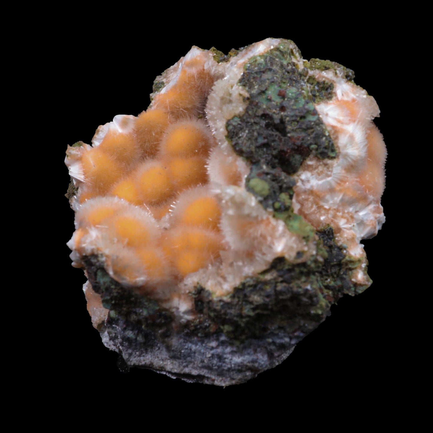 Thomsonite Orange Rare Find Natural Mineral Specimen # B 6954 Thomsonite Superb Minerals 