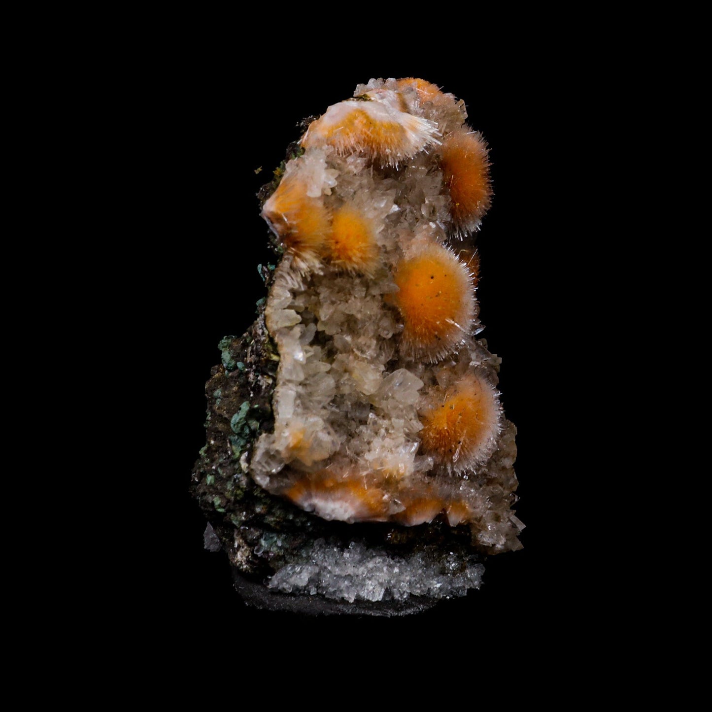 Thomsonite With Mesolite Natural Mineral Specimen # B 6913