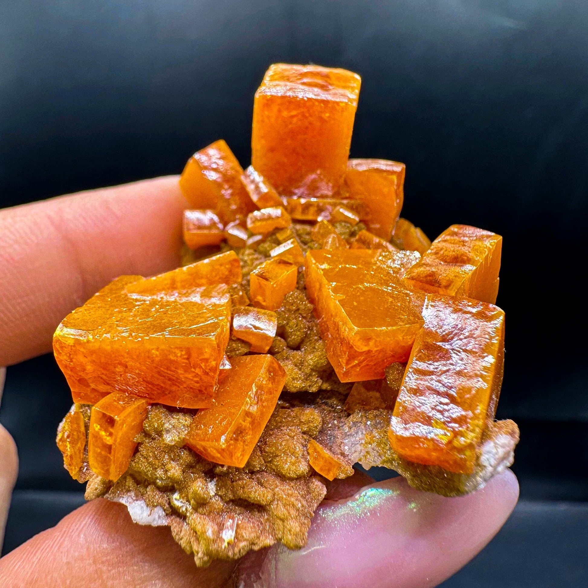 Wulfenite Natural Mineral Specimen # JPL10