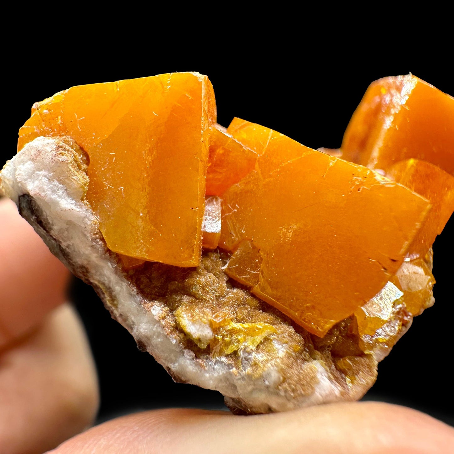 Wulfenite Natural Mineral Specimen # JPL10