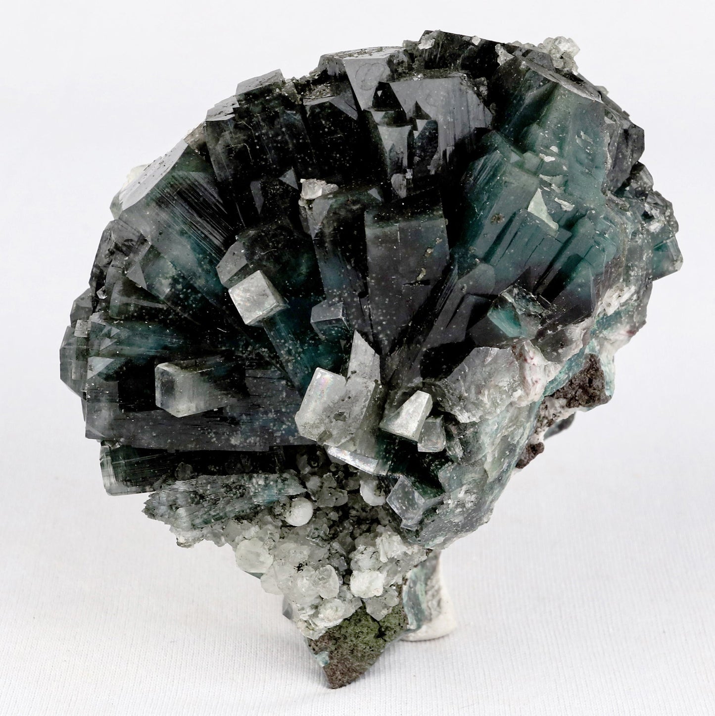 Marshy Apophyllite with Heulandite Natural Mineral Specimen # B 5366 Apophyllite Superb Minerals 