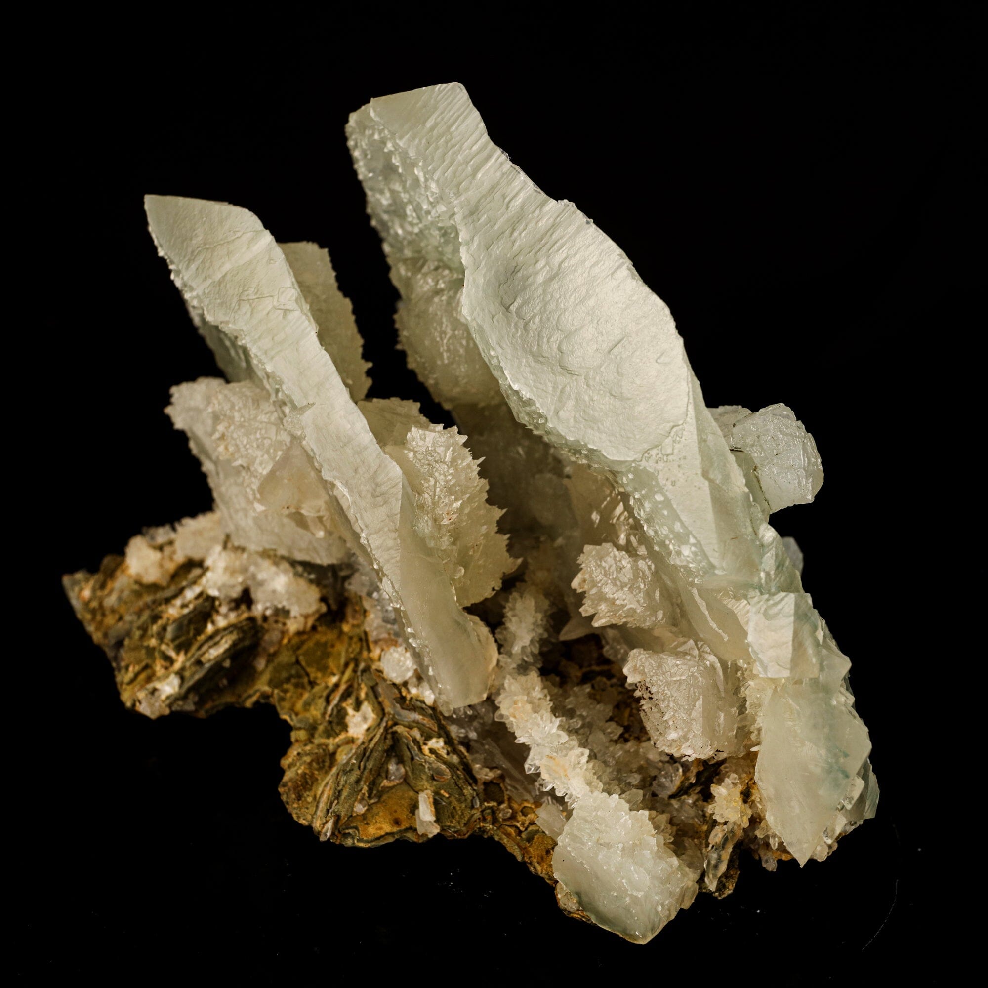 Skutterudite Specimen, White Calcite, Mineral Specimen, Silver Crystal, buy Ethereal Realm